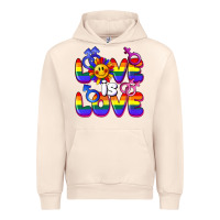Sandshell Love is love Urban Hoodie - FaDigitalArtStudio