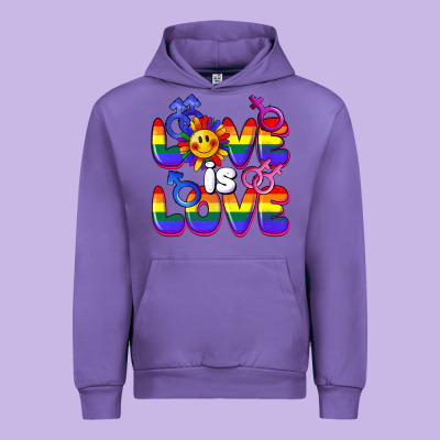 Love Is Love Urban Hoodie Designed By Fadigitalartstudio