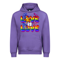 Tulip Love is love Urban Hoodie - FaDigitalArtStudio