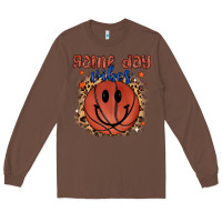 Chestnut game day vibes Long Sleeve Tee - MaliasSmallBusiness