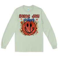 Matcha game day vibes Long Sleeve Tee - MaliasSmallBusiness
