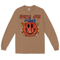 Toasted Coconut game day vibes Long Sleeve Tee - MaliasSmallBusiness