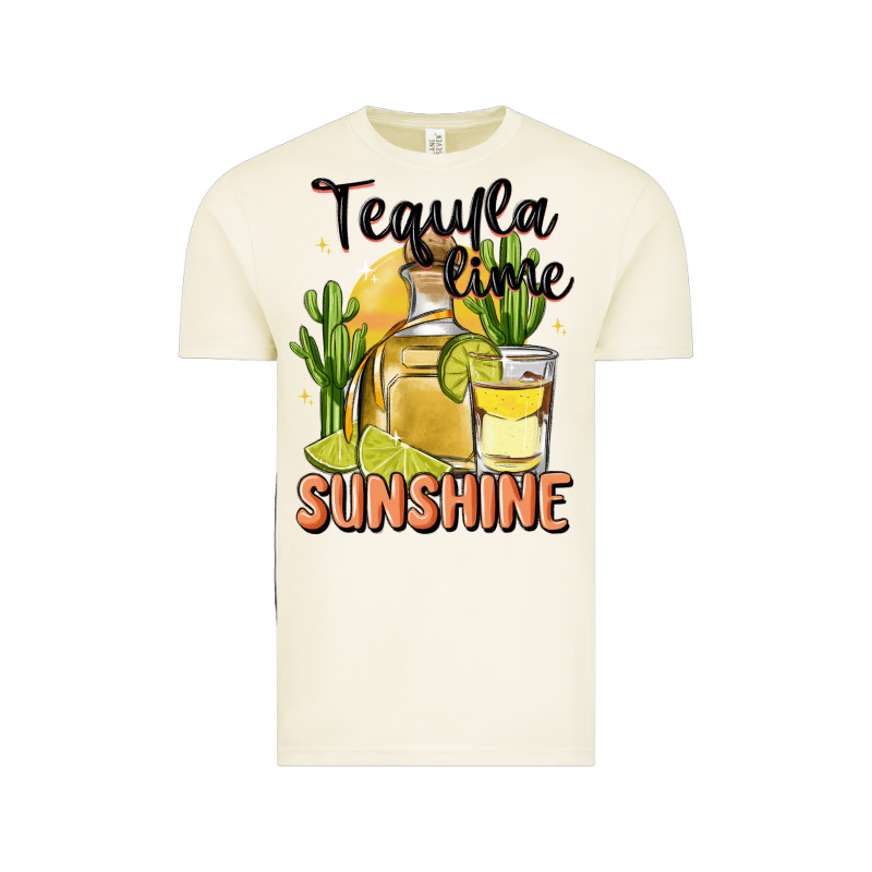 Tequila Lime Sunshine Vintage Tee by MaliasSmallBusiness | Teevron