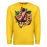 Lemon Boots scootin Premium Sweatshirt - HowdyJamesFarm