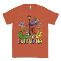 Copper louisiana mardi gras Classic Tee - MaliasSmallBusiness