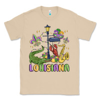 Mushroom louisiana mardi gras Classic Tee - MaliasSmallBusiness