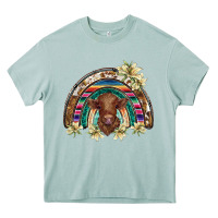 Arona scottish calf rainbow Heavy Core Tee - BarkalooDesign