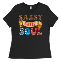 Black sassy little soul Ladies Tee - HRA Design Shop