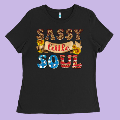 Sassy Little Soul Ladies Tee Designed By Hra Design Shop