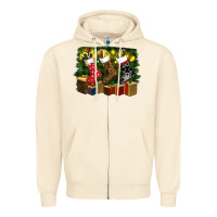 Sandshell Christmas Zipper Hoodie - RanaPortraitStore