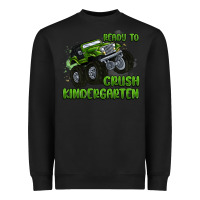 Black ready to crush kindergarten Heavyweight Sweatshirt - MaliasSmallBusiness