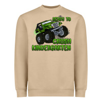 Mushroom ready to crush kindergarten Heavyweight Sweatshirt - MaliasSmallBusiness