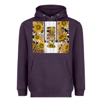 Western Mother's Day Mini With Cowhide And Sunflowers Tumbler Tbs Heavyweight Hoodie | Teevron