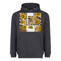 Smoke western mother's day mini with cowhide and sunflowers tumbler tbs Heavyweight Hoodie - TumblerDesignByShophia