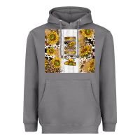 Storm western mother's day mini with cowhide and sunflowers tumbler tbs Heavyweight Hoodie - TumblerDesignByShophia