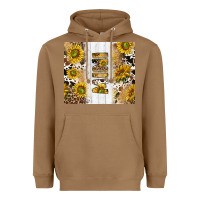 Toasted Coconut western mother's day mini with cowhide and sunflowers tumbler tbs Heavyweight Hoodie - TumblerDesignByShophia