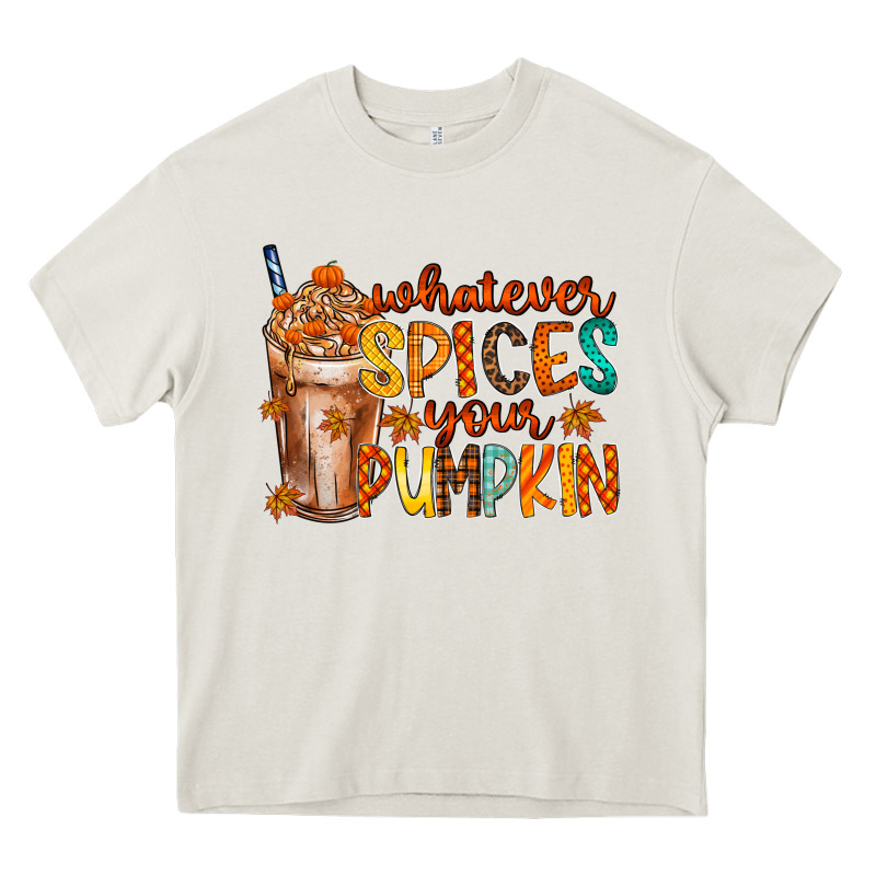 Whatever Spices Your Pumpkin Heavy Core Tee by RacoonDesign | Teevron
