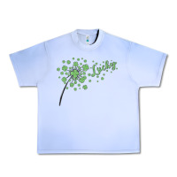 Grape Ice four leaf clover Urban Heavy Tee - MaliasSmallBusiness