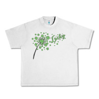 Lunar Rock four leaf clover Urban Heavy Tee - MaliasSmallBusiness