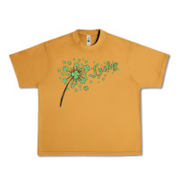 Peanut Butter four leaf clover Urban Heavy Tee - MaliasSmallBusiness