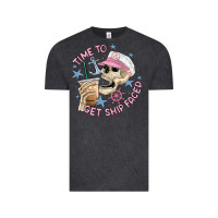 Vintage Black time to get ship faced Vintage Tee - MaliasSmallBusiness