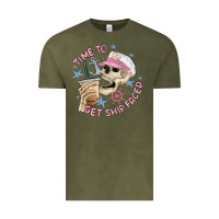 Vintage Olive time to get ship faced Vintage Tee - MaliasSmallBusiness