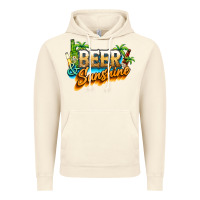 Vintage Artic Beer and sunshine Vintage Hoodie - NancyCooperArtShop