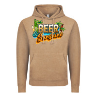 Beer And Sunshine Vintage Hoodie | Teevron