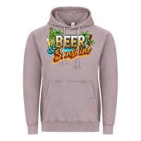 Vintage Zinc Beer and sunshine Vintage Hoodie - NancyCooperArtShop