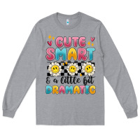 Heather Grey merry christmas gnomies Long Sleeve Tee - MaliasSmallBusiness