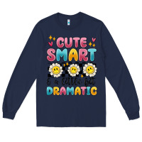Navy merry christmas gnomies Long Sleeve Tee - MaliasSmallBusiness