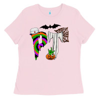Bubblegum Pink pt Ladies Tee - CowhideDigitalArt