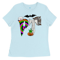 Baby Blue pt Ladies Tee - CowhideDigitalArt