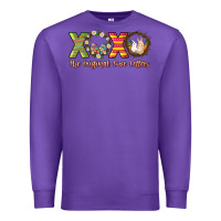 Purple Xoxo the original love letters Easter Day Premium Sweatshirt - HowdyJamesFarm