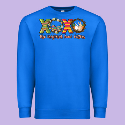 Xoxo The Original Love Letters Easter Day Premium Sweatshirt Designed By Howdyjamesfarm