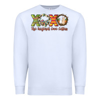 White Xoxo the original love letters Easter Day Premium Sweatshirt - HowdyJamesFarm