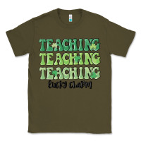 Army Green teaching lucky charm Classic Tee - MaliasSmallBusiness