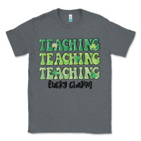 Charcoal Heather teaching lucky charm Classic Tee - MaliasSmallBusiness