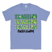 Colony Blue teaching lucky charm Classic Tee - MaliasSmallBusiness