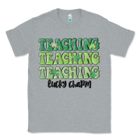 Heather Grey teaching lucky charm Classic Tee - MaliasSmallBusiness