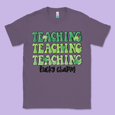 Teaching Lucky Charm Classic Tee Designed By Maliassmallbusiness