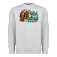 Heather Grey just a girl who loves cows Heavyweight Sweatshirt - MaliasSmallBusiness