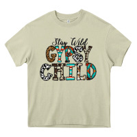 Mossy stay wild gypsy child Heavy Core Tee - CowhideDigitalArt