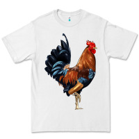 White cockerel Premium Tee - JahusDesignShop