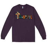 Plum thankful Long Sleeve Tee - JahusDesignShop