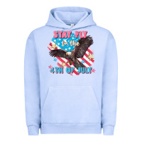 Pigment Grape Ice Stay fly for the 4th of July Urban Hoodie - FaDigitalArtStudio