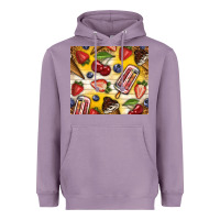 Lavender summer ice cream with fruits Heavyweight Hoodie - TumblerDesignByShophia
