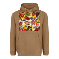Toasted Coconut summer ice cream with fruits Heavyweight Hoodie - TumblerDesignByShophia
