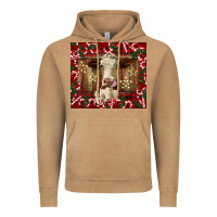Vintage Camel christmas heifer with candy canes Vintage Hoodie - BarkalooDesign
