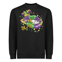 Mardi Gras Lips Heavyweight Sweatshirt | Teevron